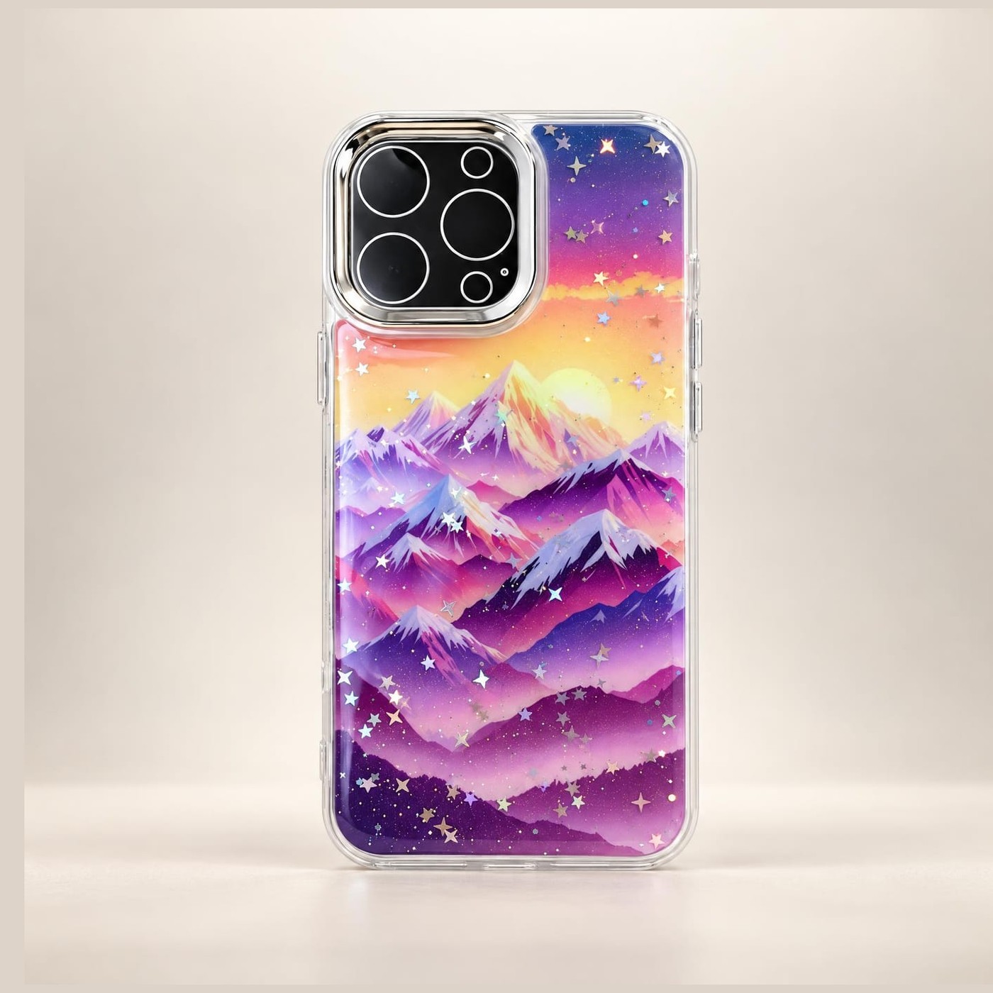 Funda del Atardecer en la Montaña Andina