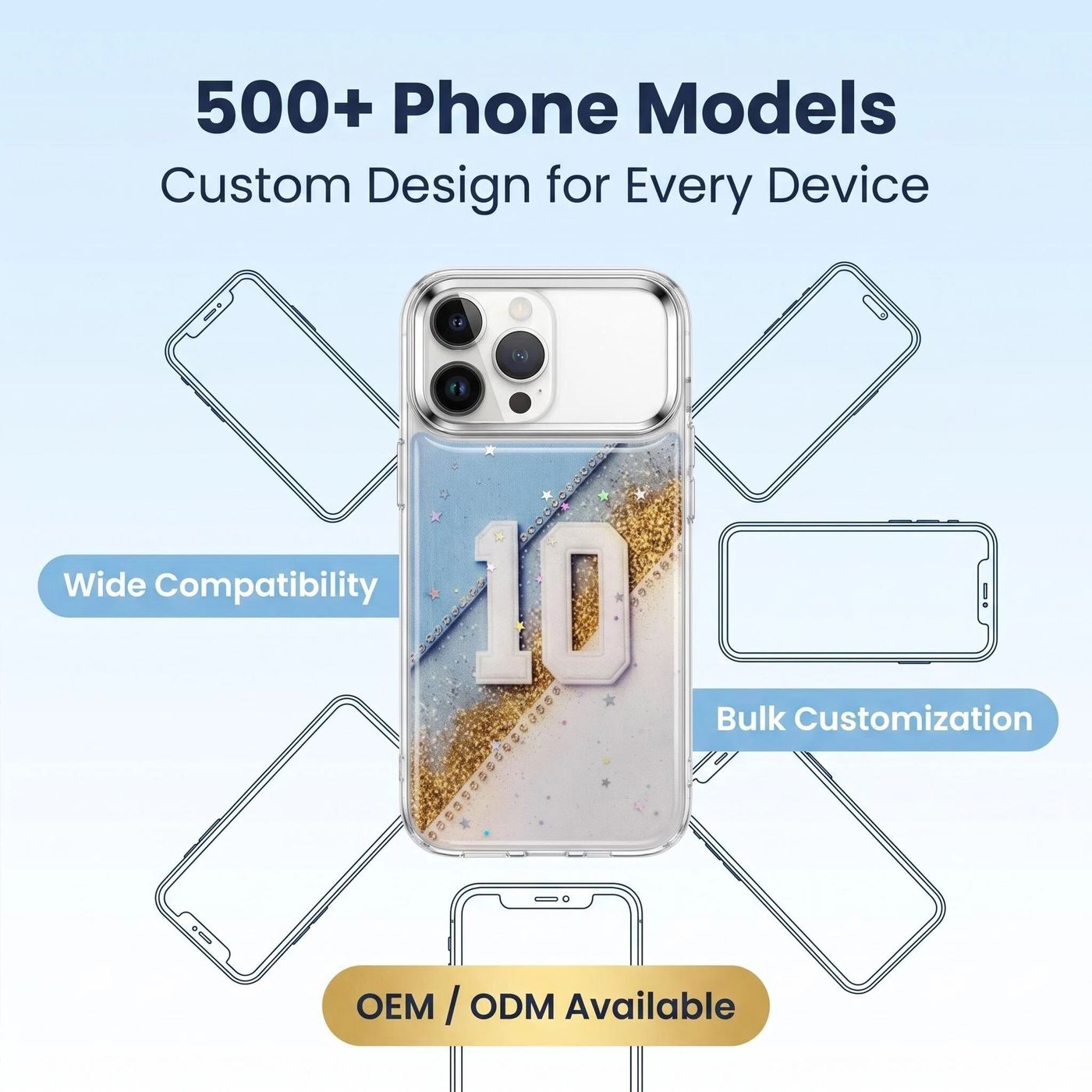 Funda Argentina Fútbol N.º 10 mostrado colocado en un teléfono