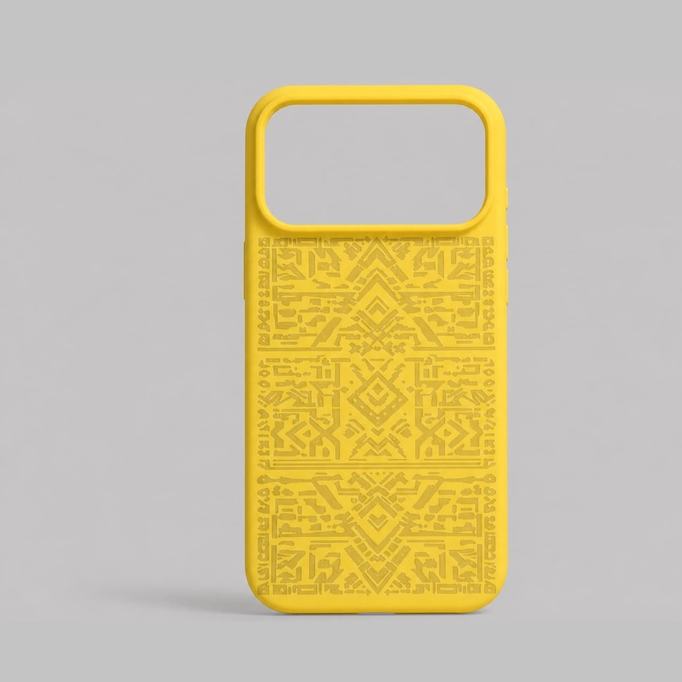 Funda de Silicona Geometría Azteca