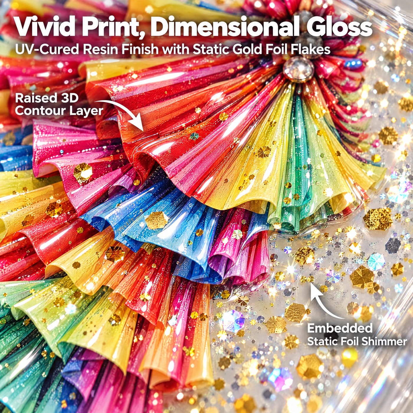Vivid Print, Dimensional Gloss