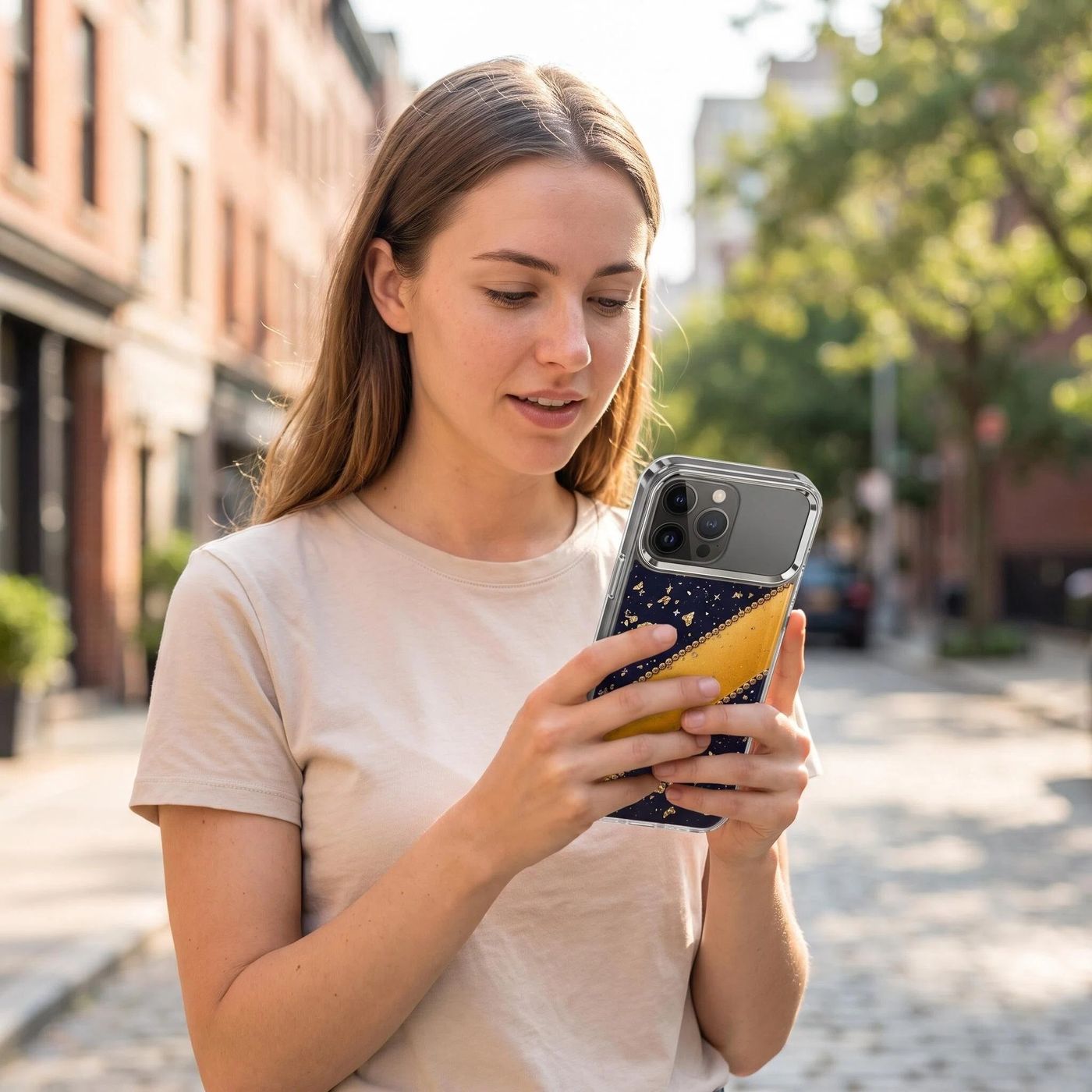 Funda Cultura Futbolera Boca mostrado colocado en un teléfono
