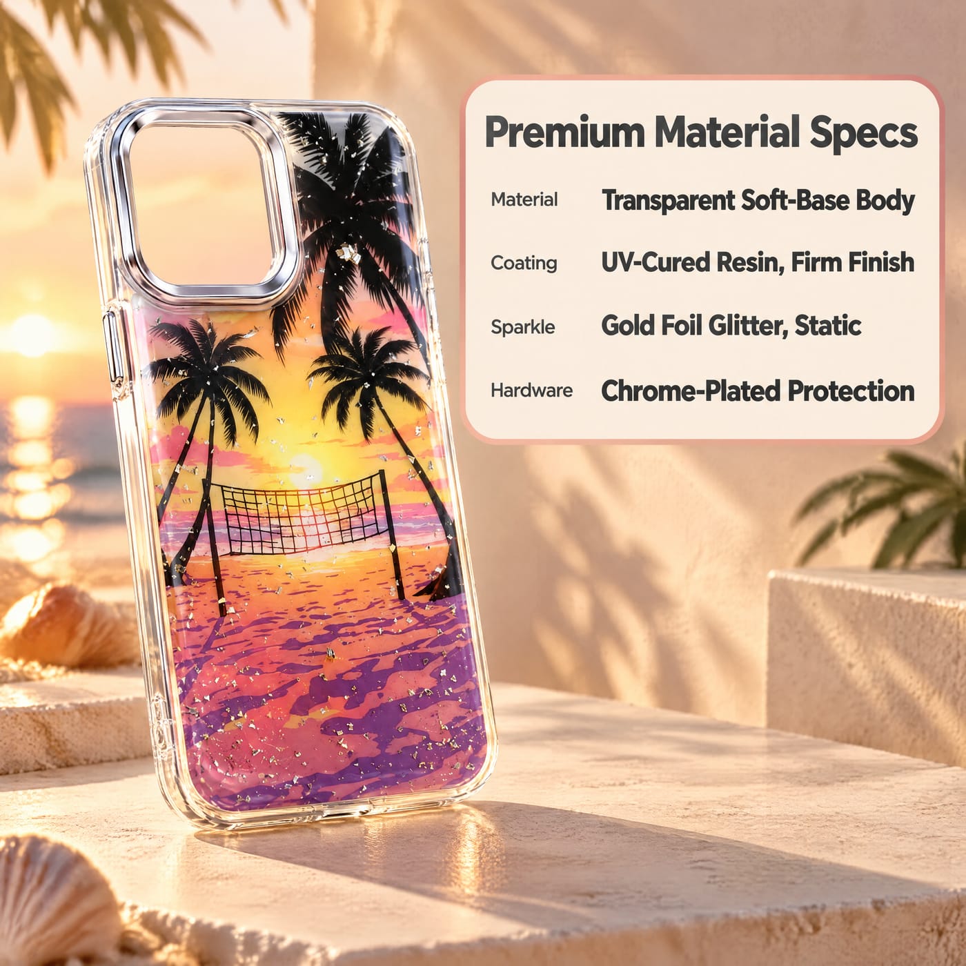 Soft-Base Body, Hard-Cured Resin Finish