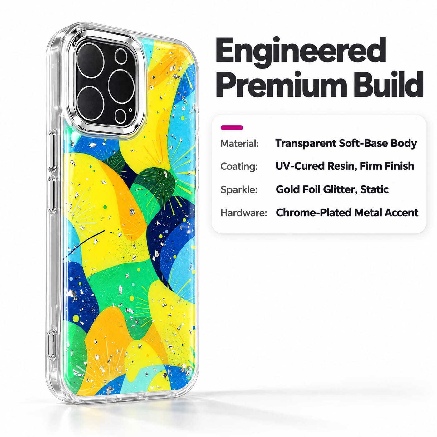 Soft-Base Body, Hard-Cured Resin Finish