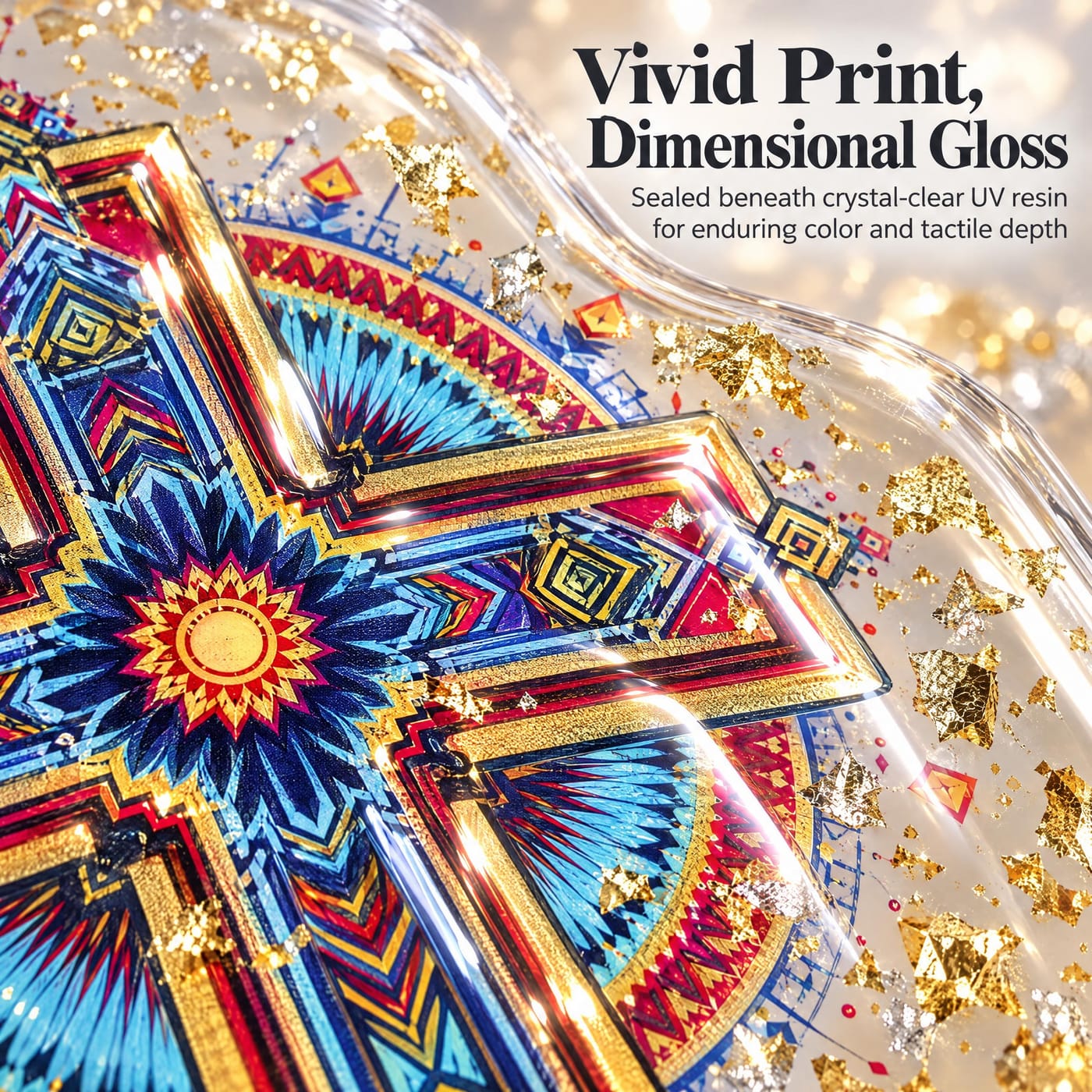 Vivid Print, Dimensional Gloss