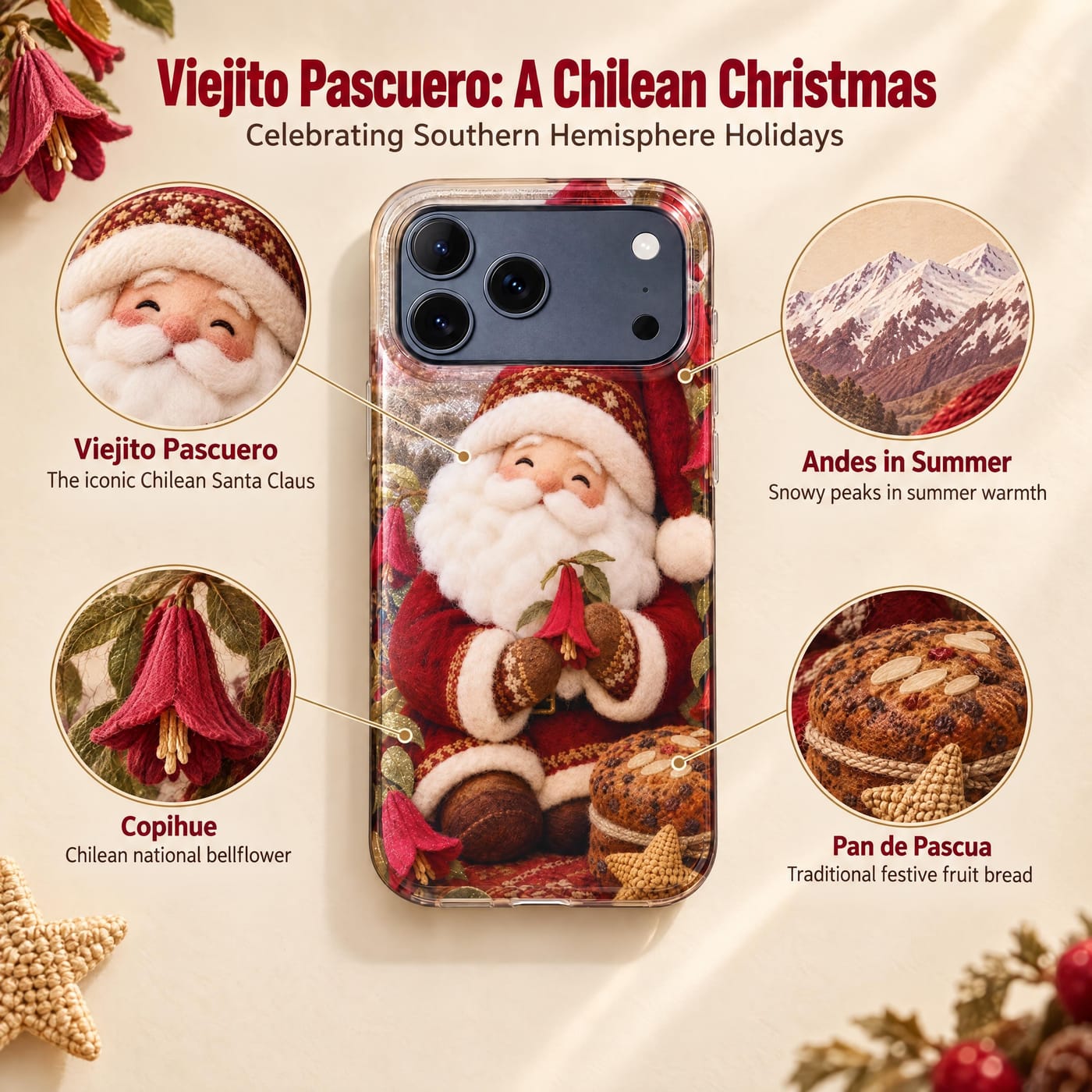 Viejito Pascuero y Copihue