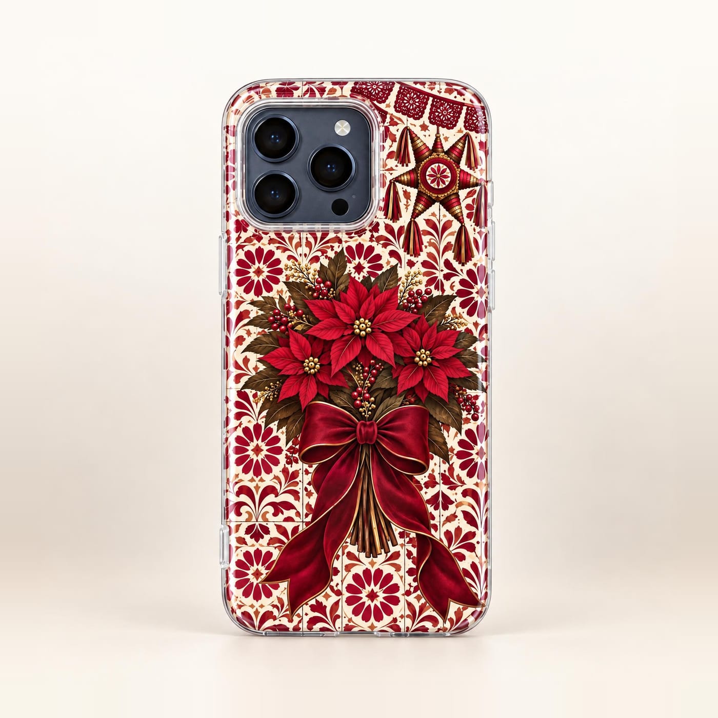 Nochebuena & Velvet Bow Christmas IMD Case, main product shot