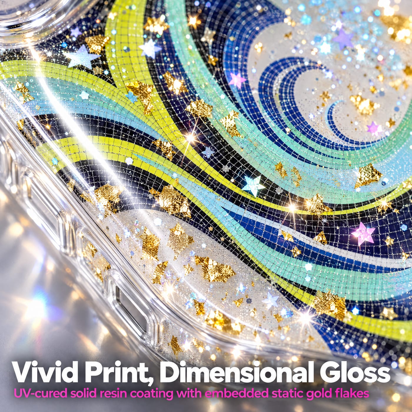 Vivid Print, Dimensional Gloss