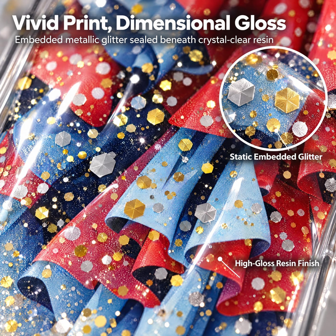 Vivid Print, Dimensional Gloss