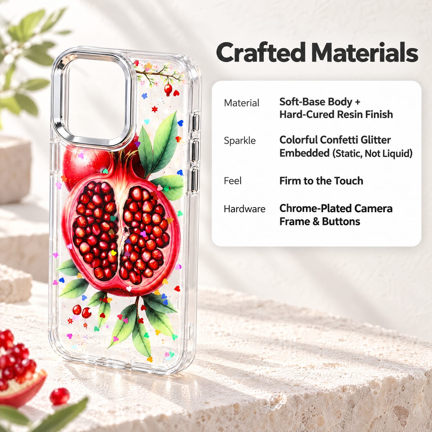 Soft-Base Body, Hard-Cured Resin Finish