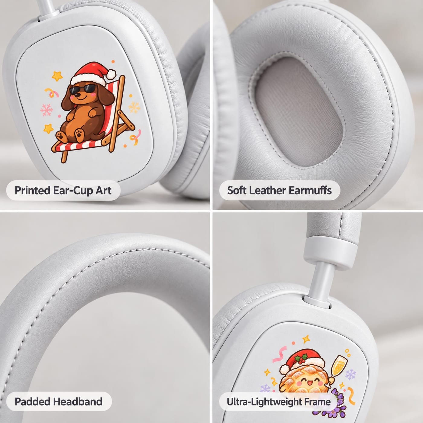 Soft Earmuffs, Light Frame