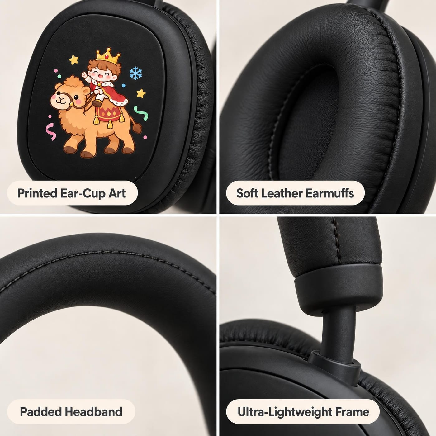 Soft Earmuffs, Light Frame