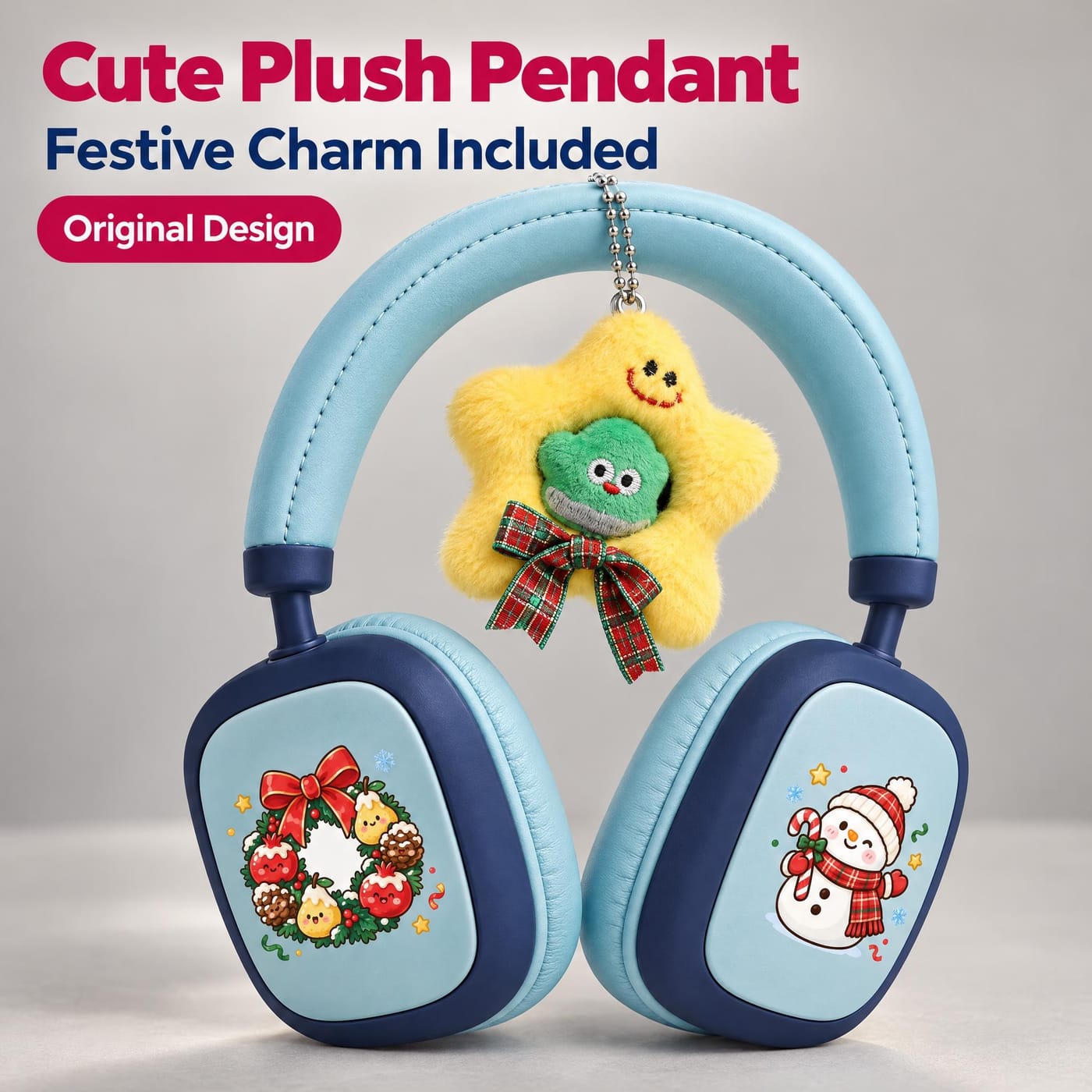 Plush Star Charm Included