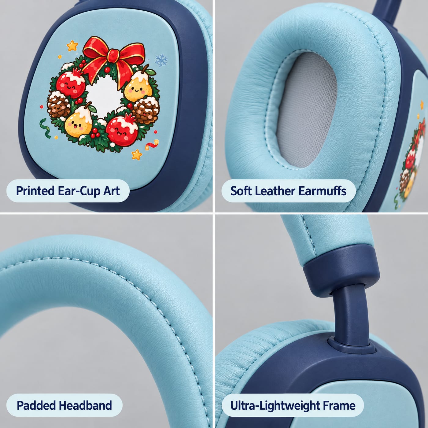 Soft Earmuffs, Light Frame