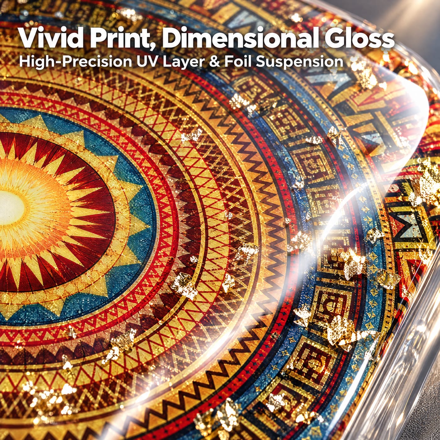 Vivid Print, Dimensional Gloss