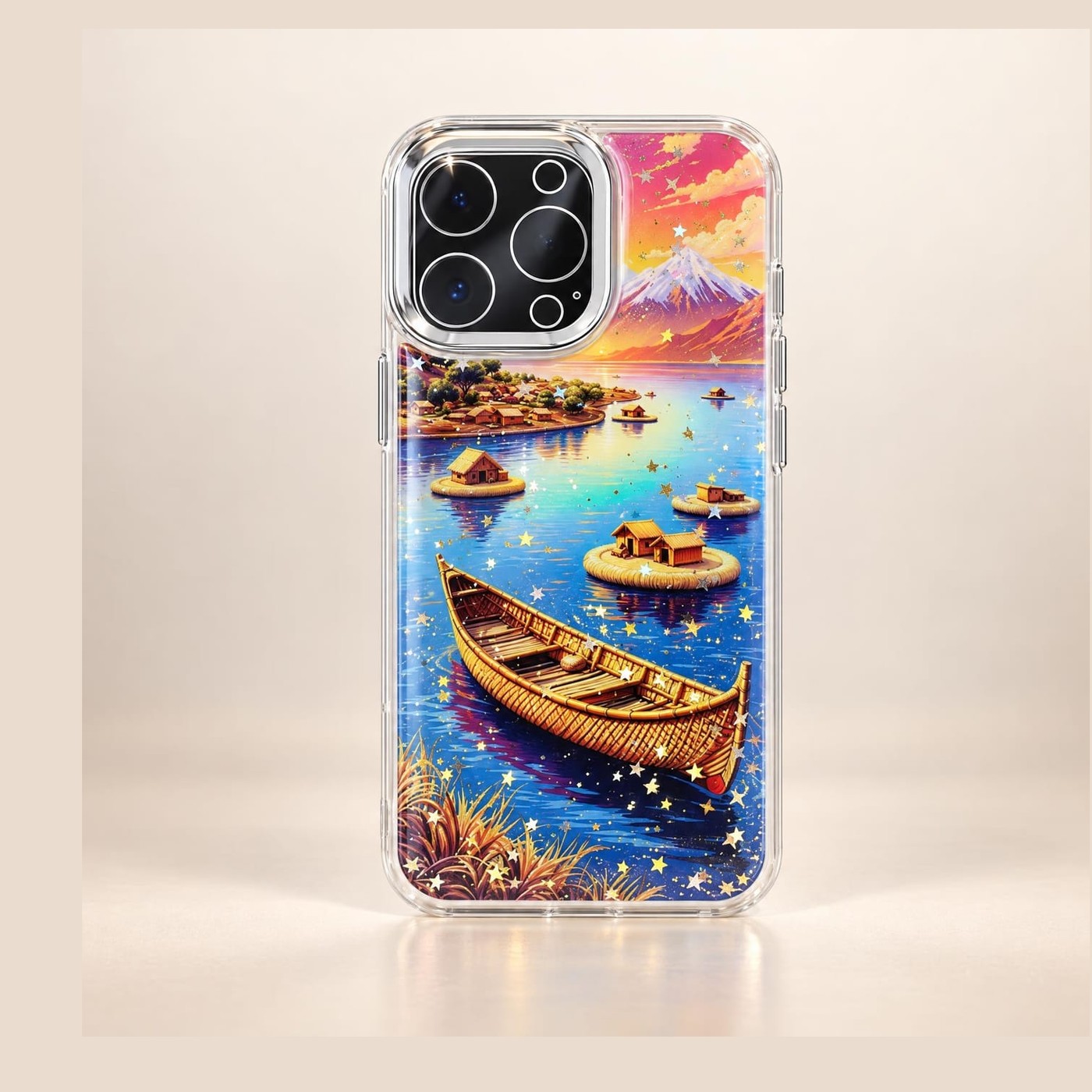 Funda de las Islas de Totora del Lago Titicaca