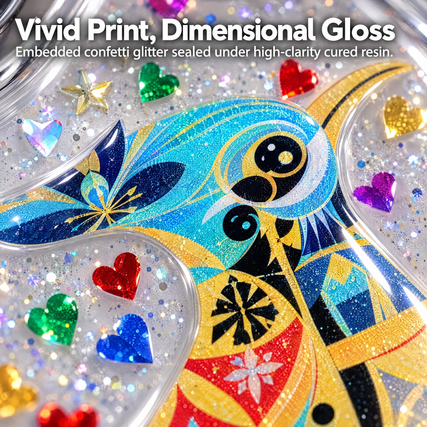 Vivid Print, Dimensional Gloss
