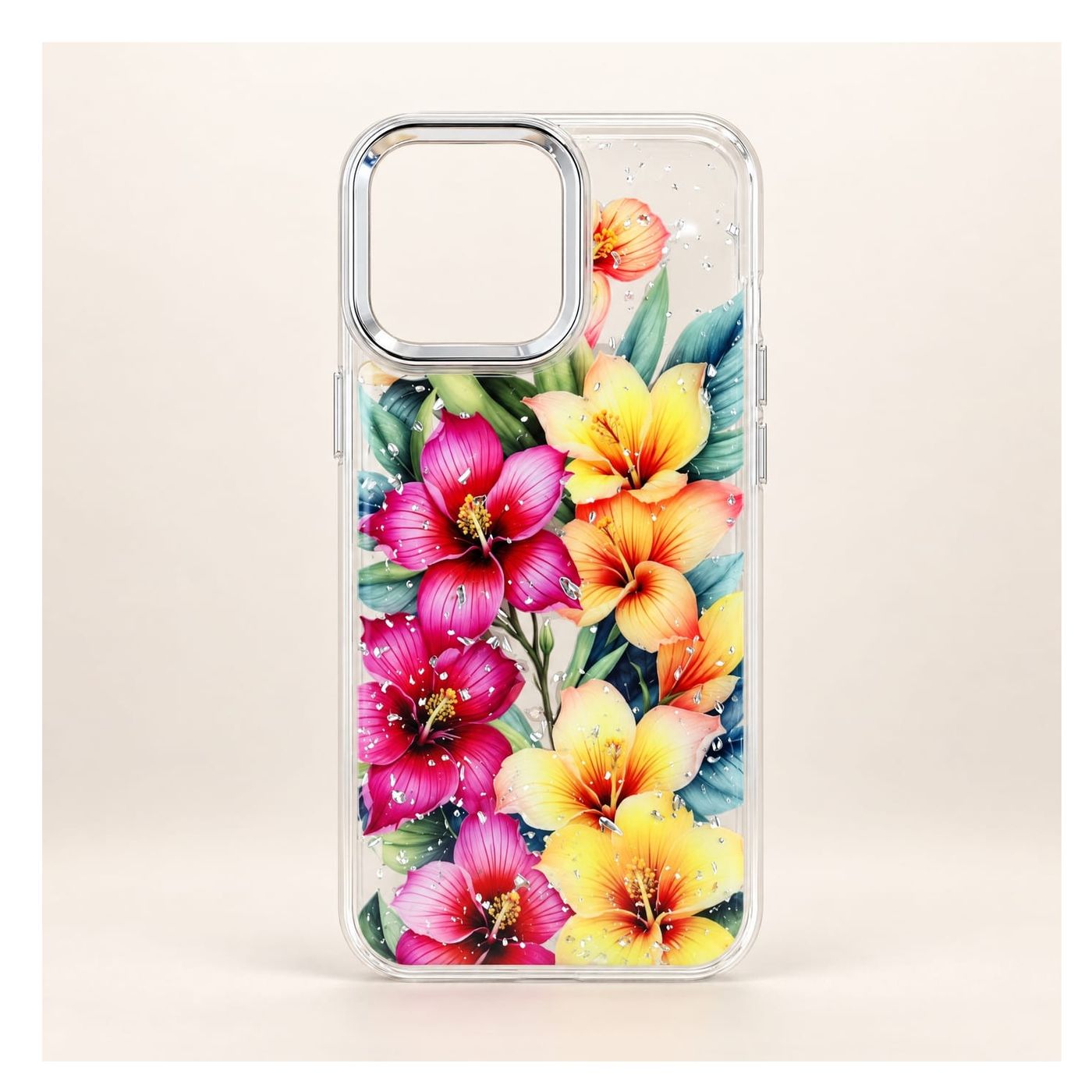 Orchid & Hibiscus Botanical Case