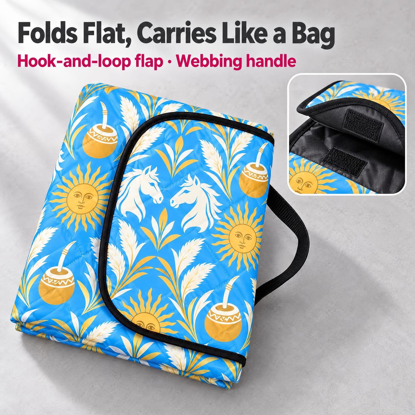 Folds Flat, Carries Like a Bag