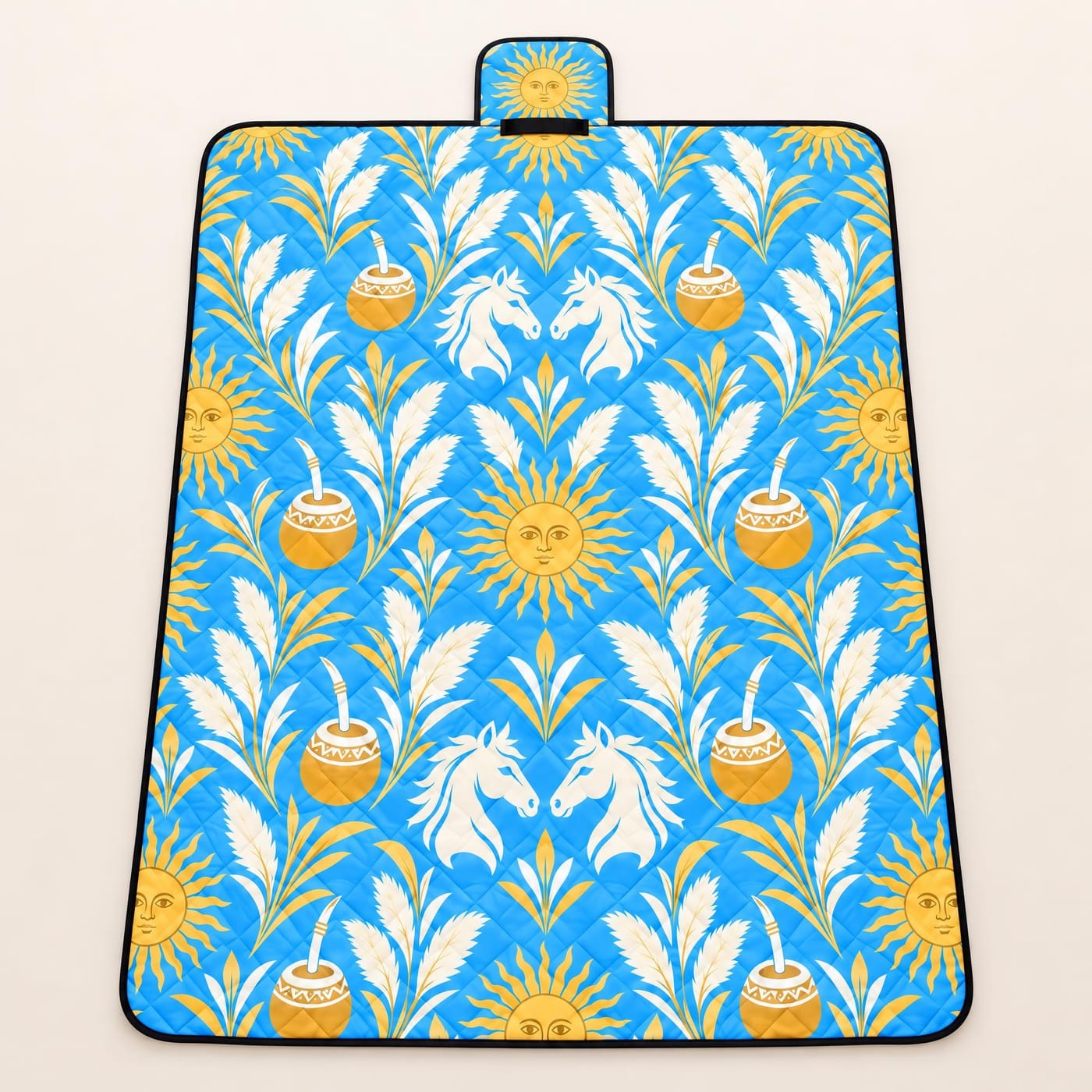 Sol de Mayo & Mate Picnic Blanket