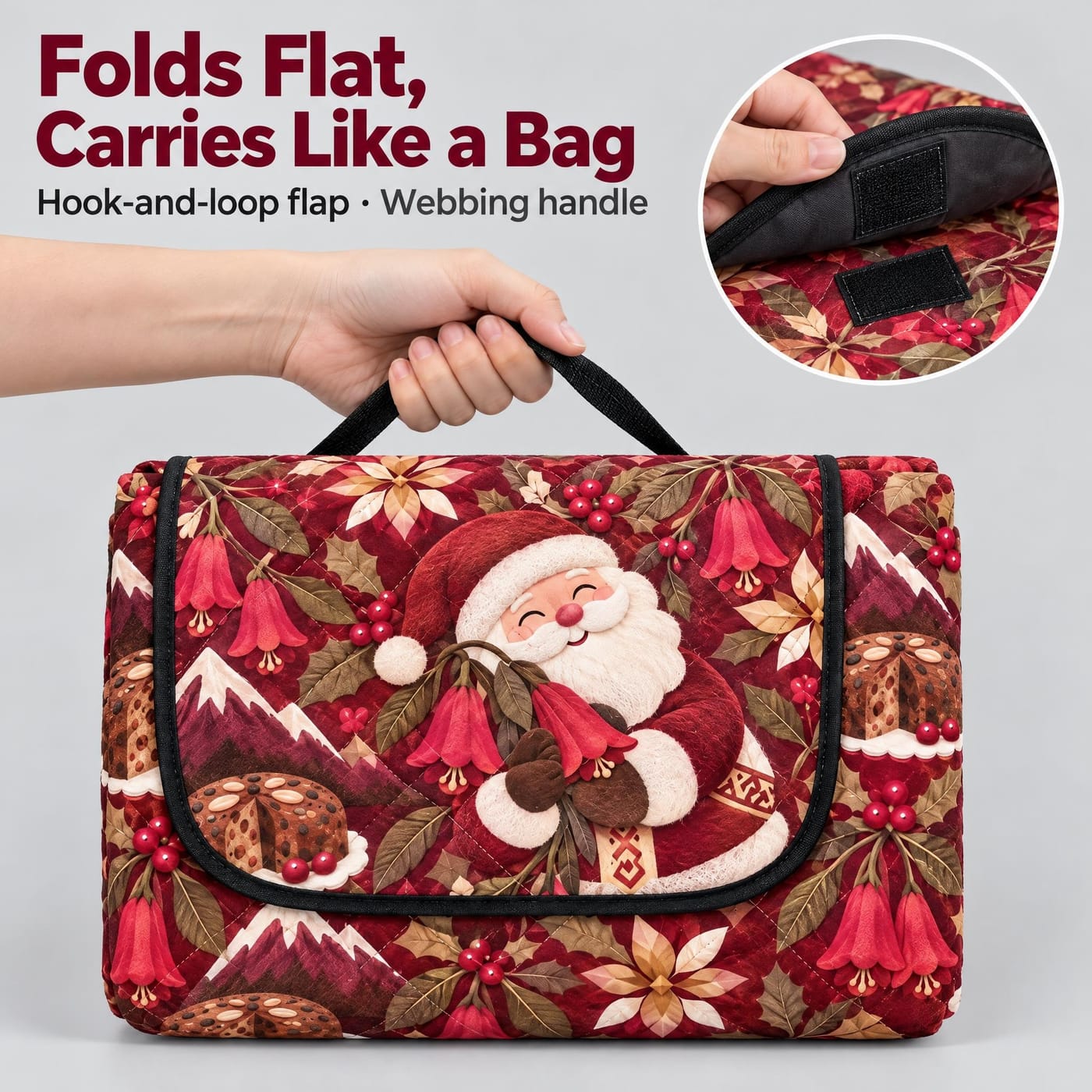 Folds Flat, Carries Like a Bag