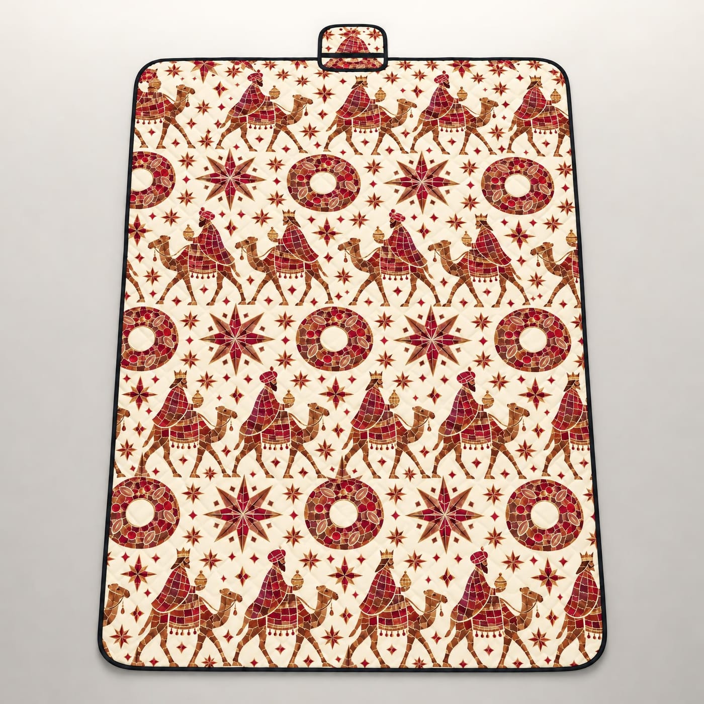 Three Kings Christmas Picnic Blanket