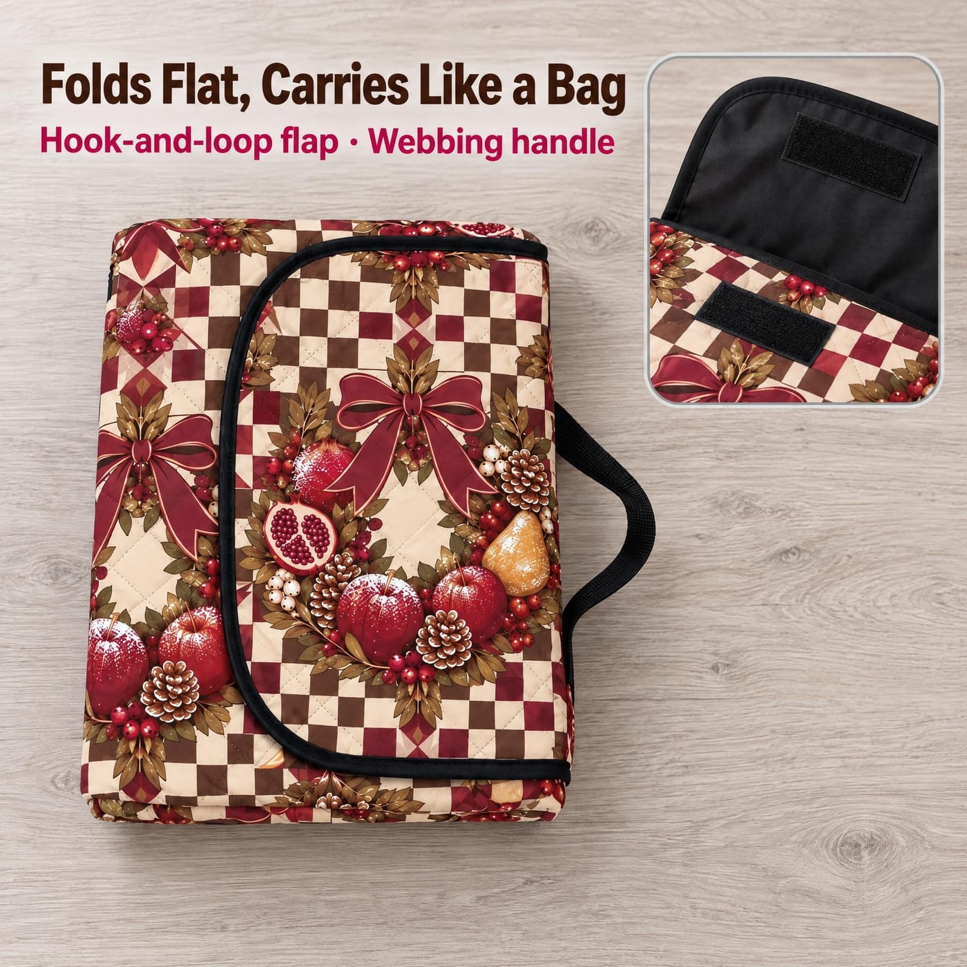 Folds Flat, Carries Like a Bag