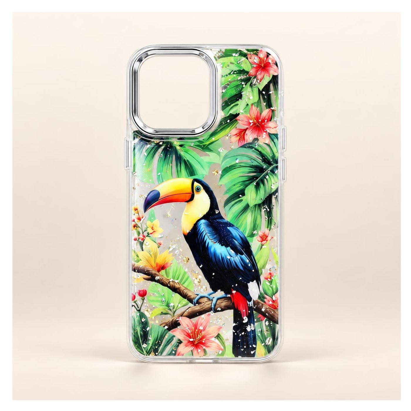 Toucan Jungle Scene Case