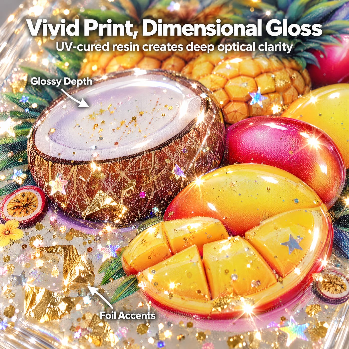 Vivid Print, Dimensional Gloss