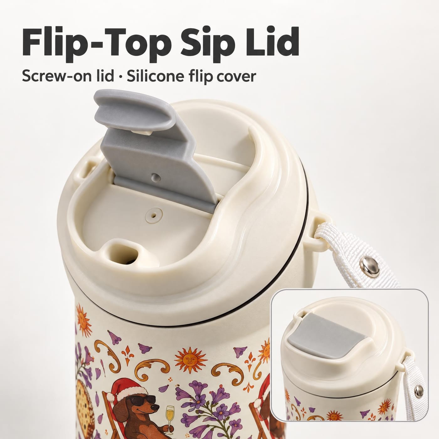 Flip-Top Screw Lid
