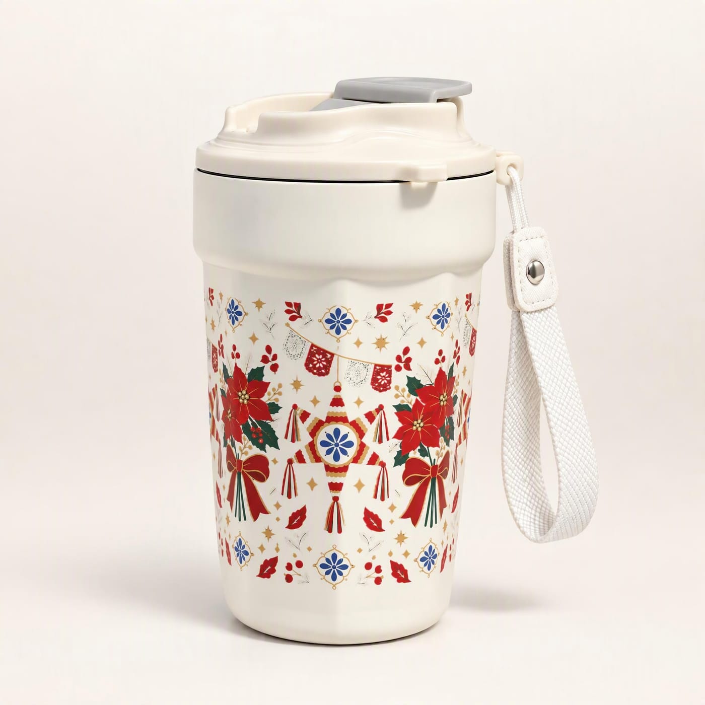Nochebuena & Piñata Christmas Tumbler