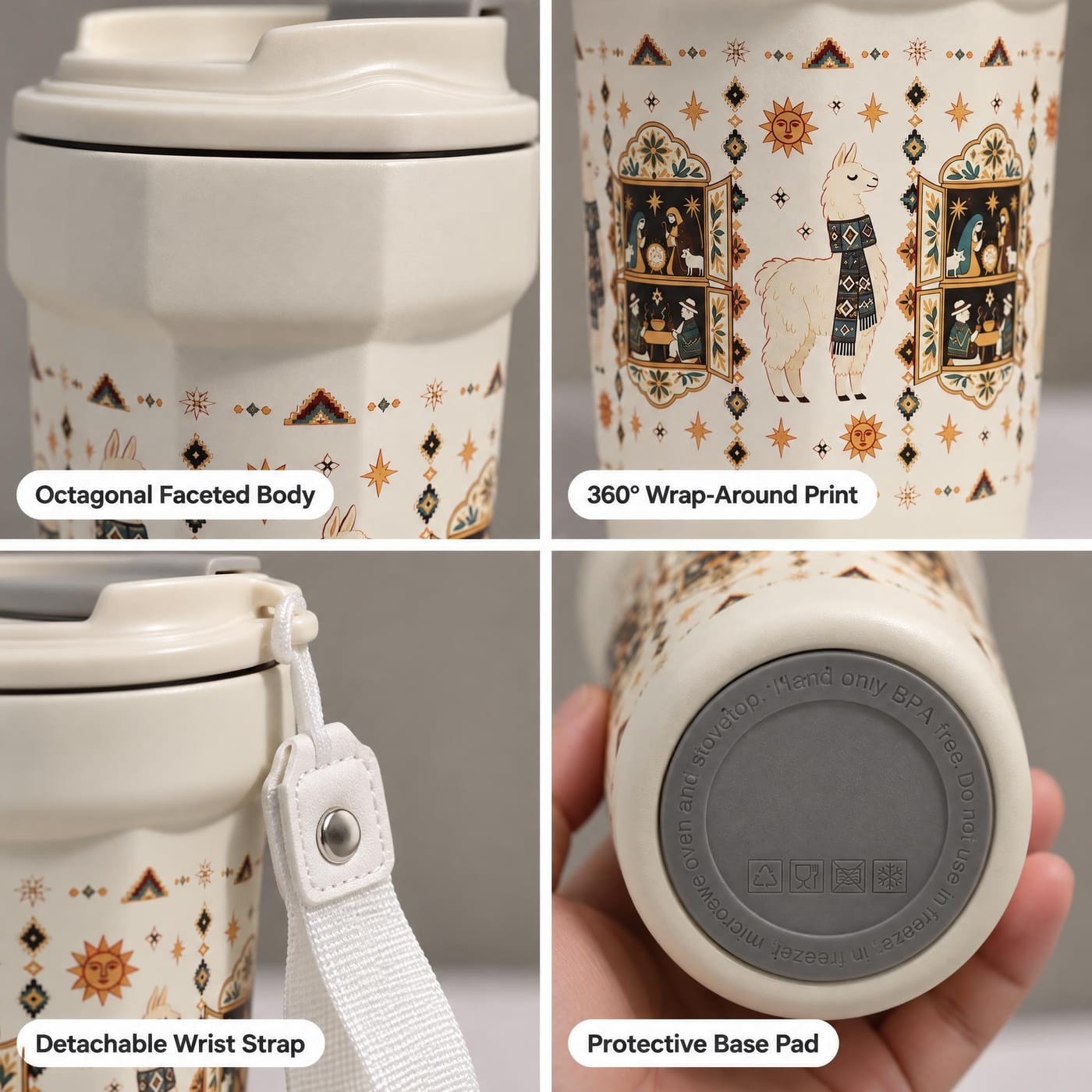 Cuerpo Octagonal, Correa de Muñeca