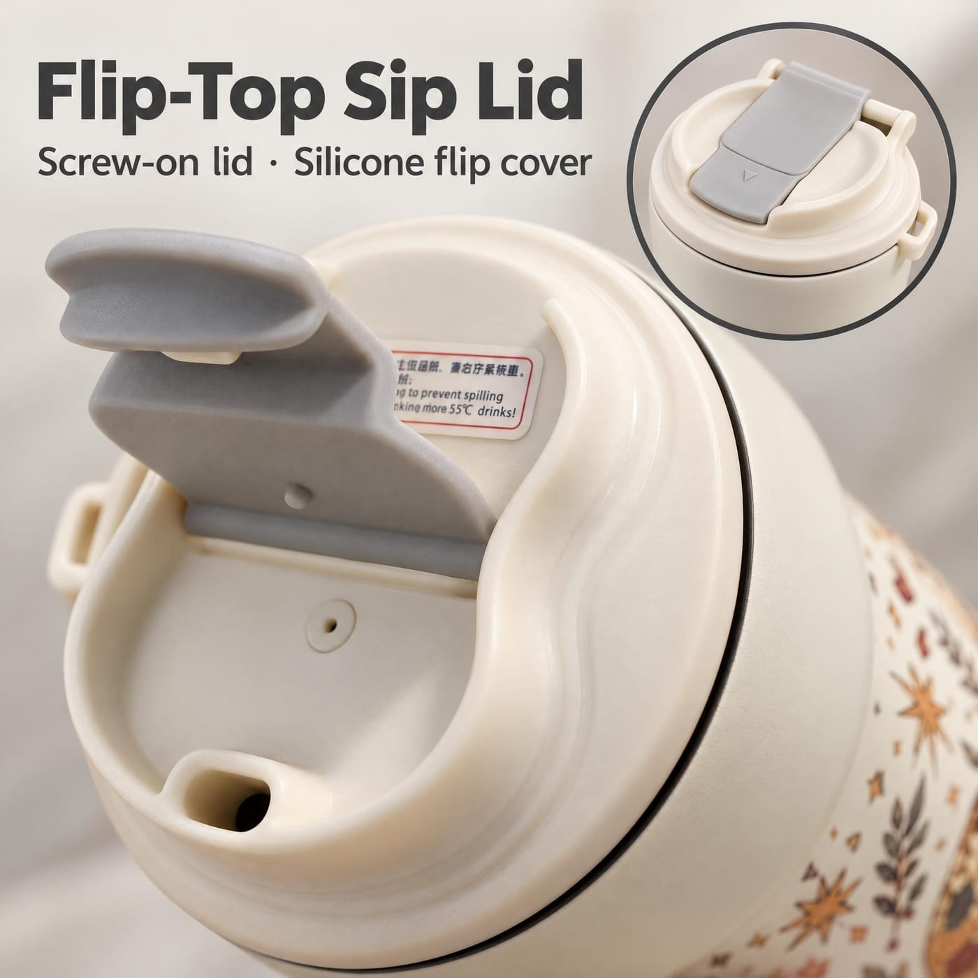 Flip-Top Screw Lid