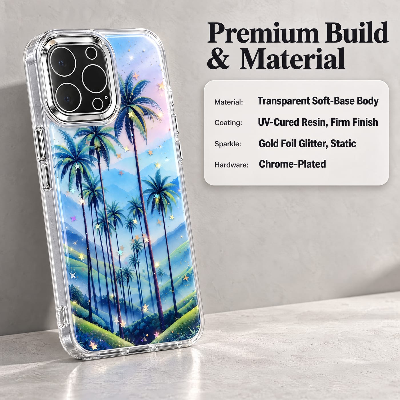 Soft-Base Body, Hard-Cured Resin Finish